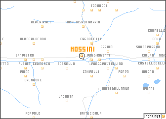 map of Mossini