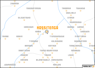 map of Mossitenga