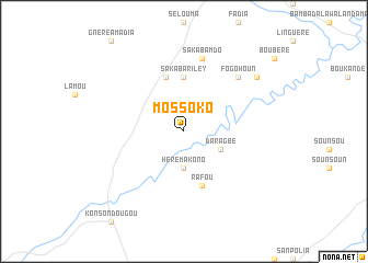 map of Mossoko