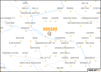 map of Mosson