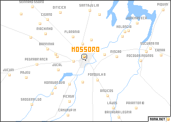 map of Mossoró