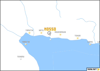 map of Mosso