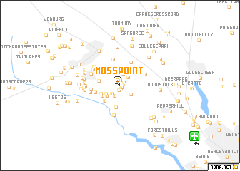 map of Moss Point