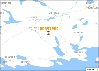 map of Mosstena