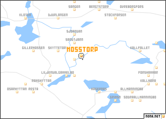 map of Mosstorp