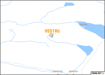 map of Mostad