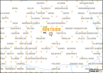 map of Mosteirô