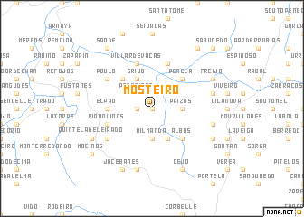 map of Mosteiro