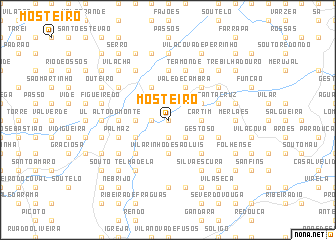 map of Mosteiro