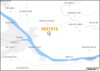 map of Mostets