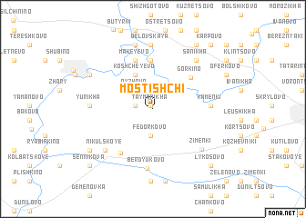 map of Mostishchi