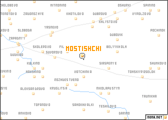 map of Mostishchi