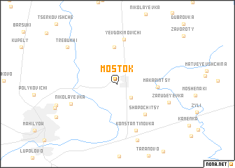 map of Mostok