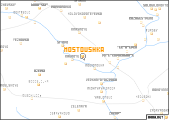 map of Mostoushka