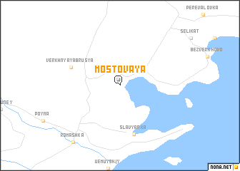 map of Mostovaya