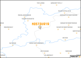 map of Mostovaya