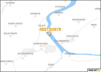 map of Mostovaya