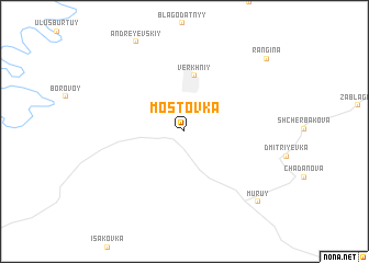 map of Mostovka