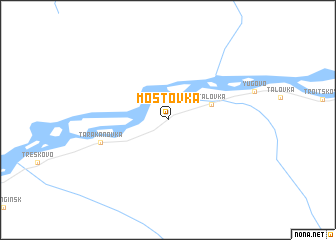 map of Mostovka