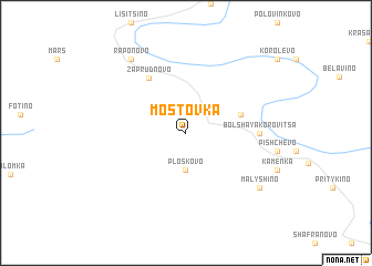 map of Mostovka