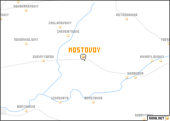 map of Mostovoy