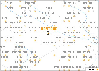 map of Mostowo