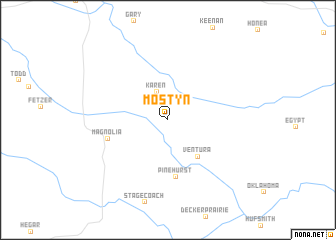 map of Mostyn