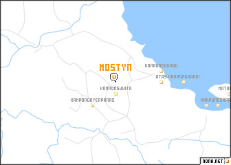map of Mostyn