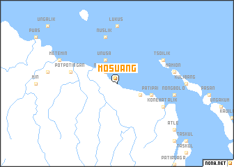 map of Mosuang