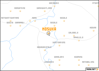 map of Mosuka