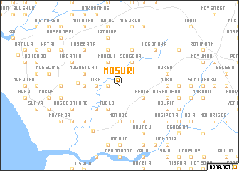 map of Mosuri