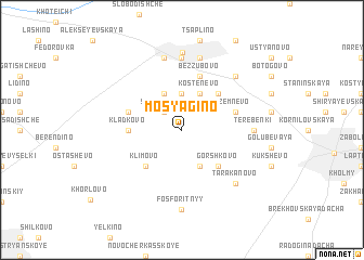 map of Mosyagino