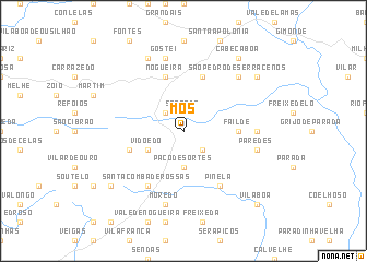 map of Mós