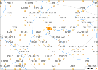 map of Mos