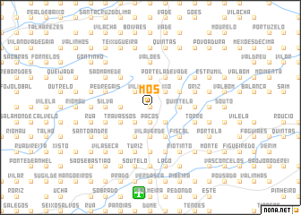 map of Mós