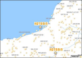 map of Motaain