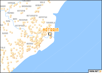 map of Motaain