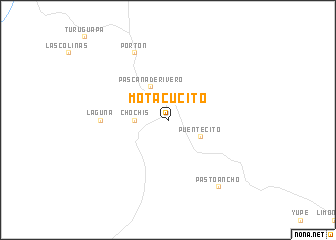 map of Motacucito