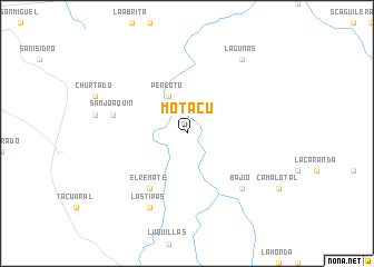 map of Motacú