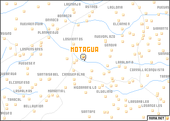 map of Motagua