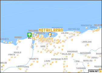 map of Mota Klaran