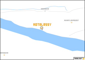 map of Motalassy