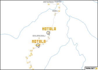 map of Motala