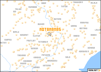 map of Motamanas