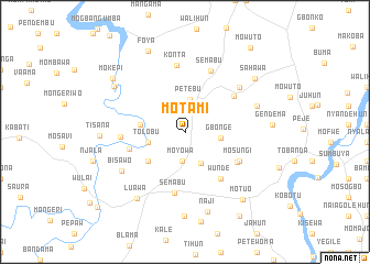 map of Motami