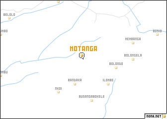 map of Motanga