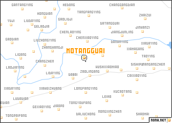 map of Motangguai