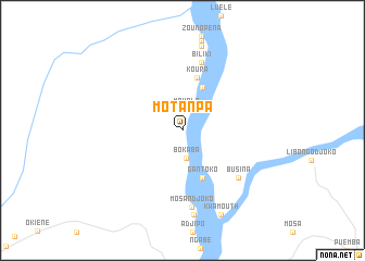 map of Motanpa