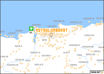 map of Motaulun Barat