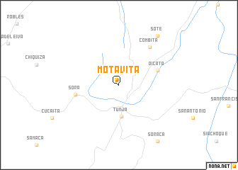 map of Motavita